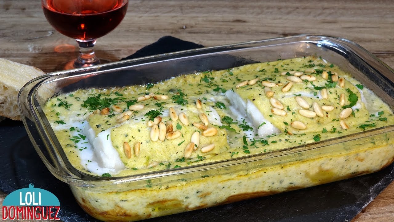 Receta de Bacalao al horno con bechamel