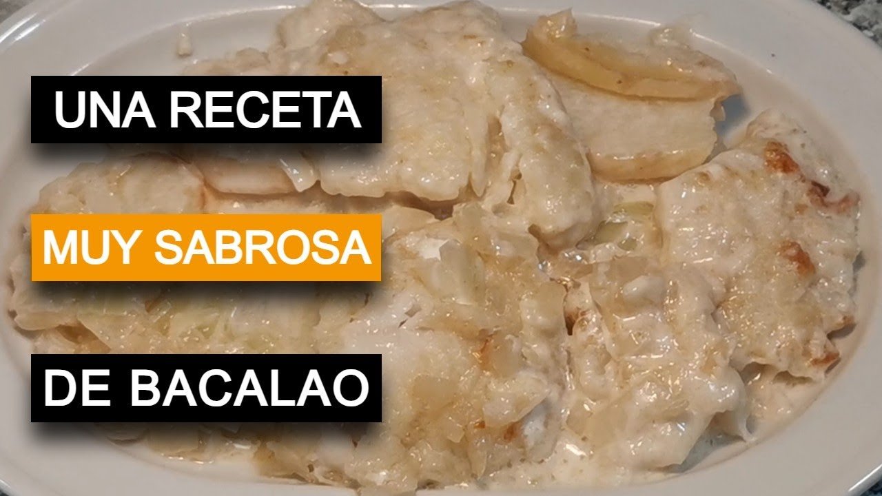 Receta de Bacalao con Patatas a la Leche
