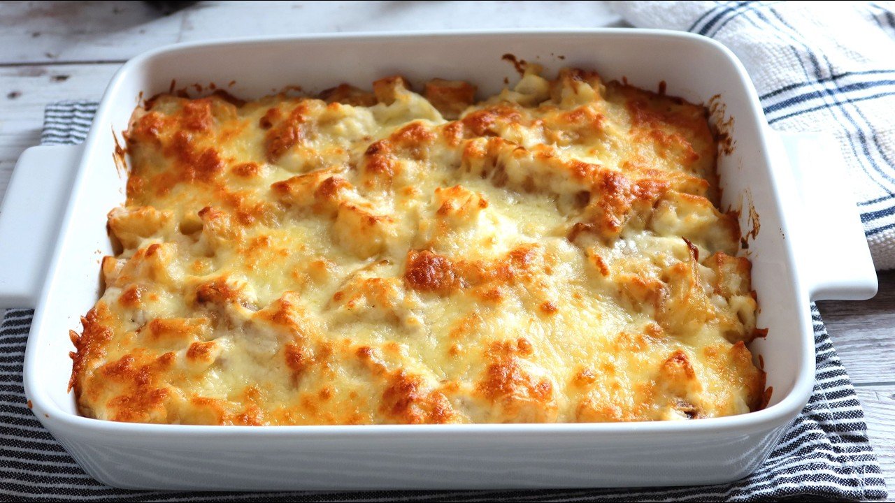 Receta de Bacalao con nata portugués