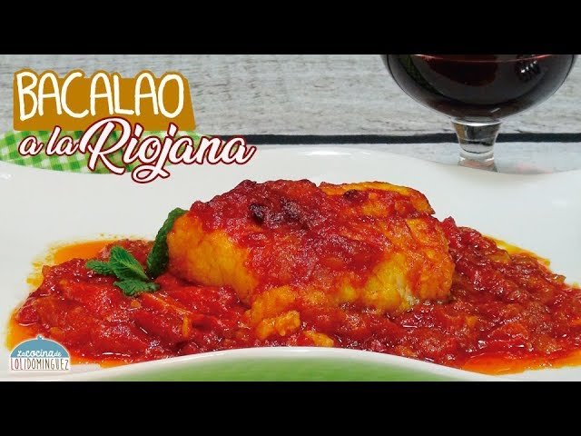 Receta de Bacalao con tomate de la abuela