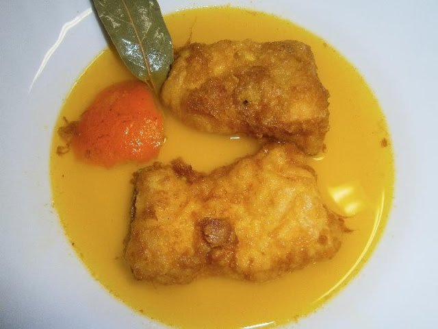 Receta de Bacalao en escabeche