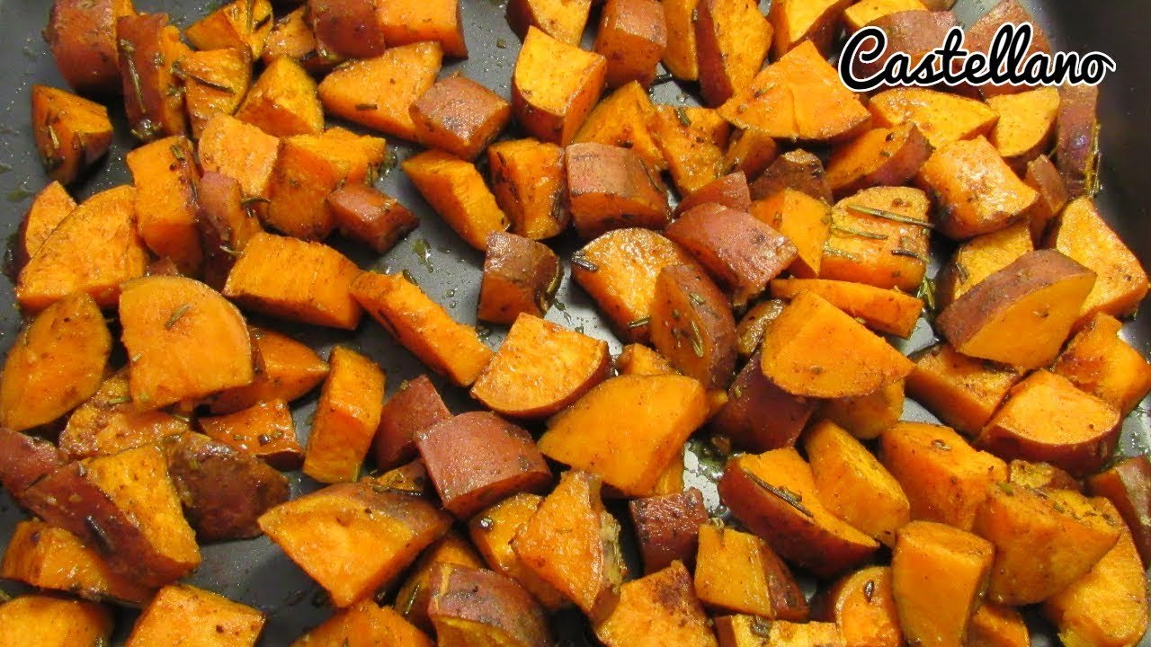 Receta de Batata dulce al horno