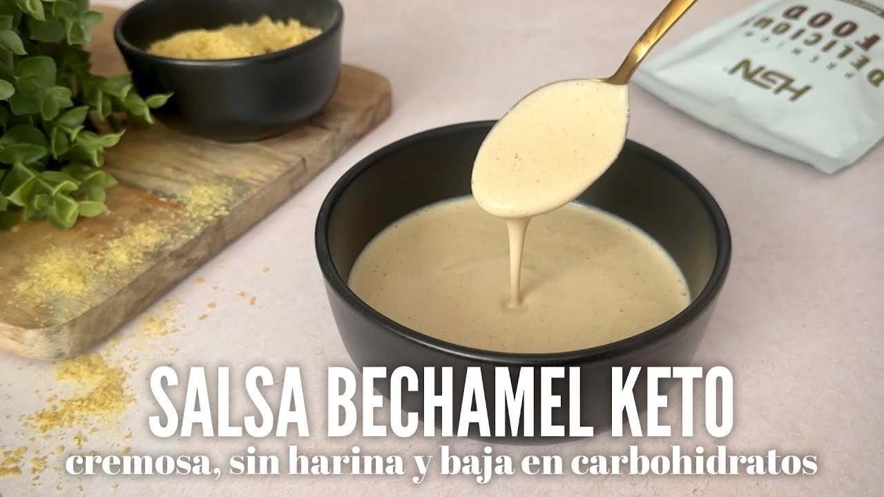 Receta de Bechamel keto