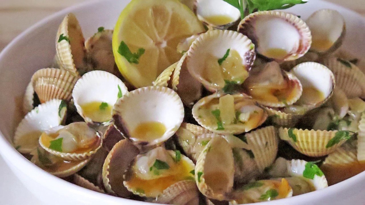 Receta de Berberechos a la marinera