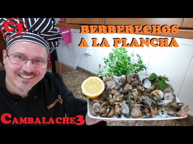 Receta de Berberechos a la plancha con ajo y perejil