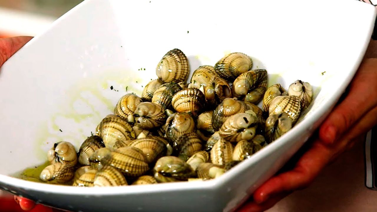 Receta de Berberechos al vapor en microondas con vino blanco