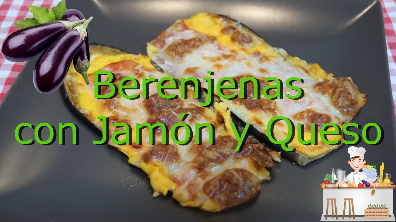 Receta de Berenjenas asadas con queso