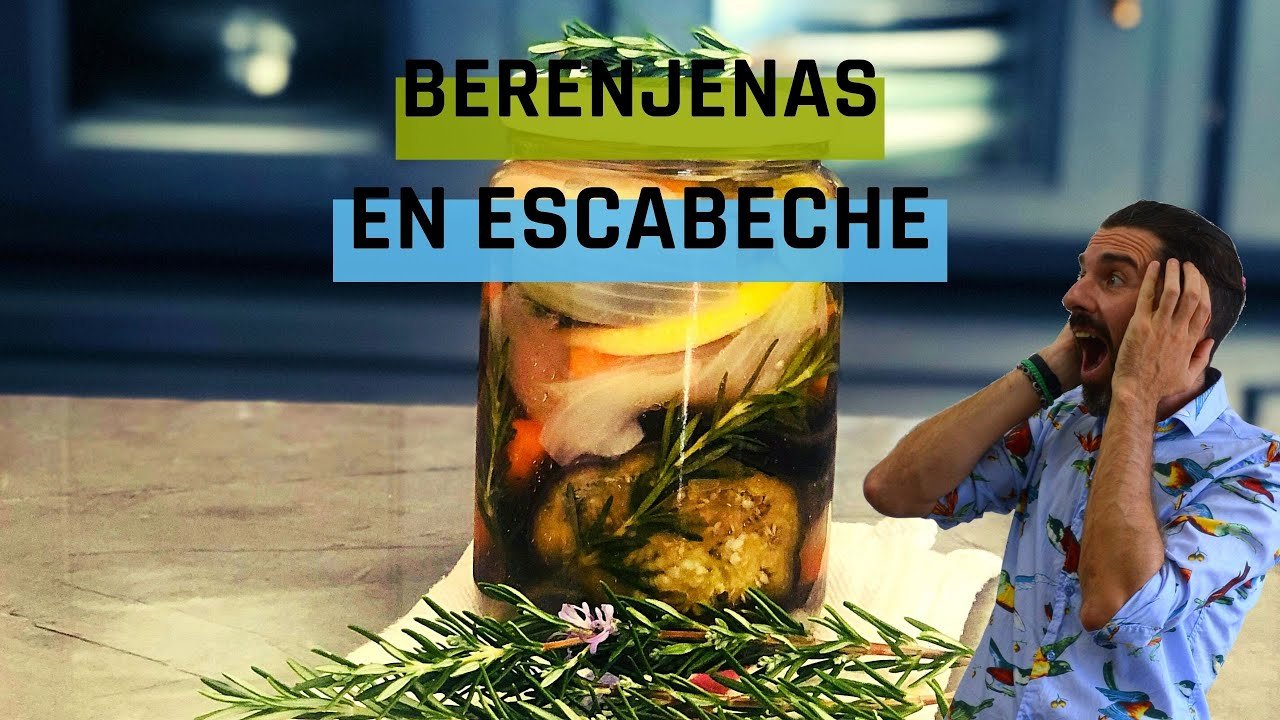 Receta de Berenjenas en escabeche con verduras