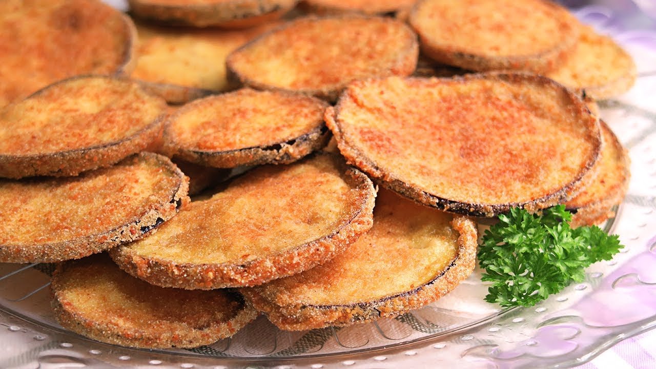 Receta de Berenjenas fritas crujientes