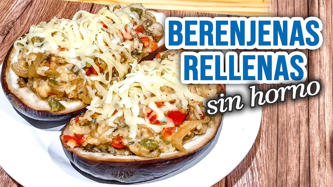 Receta de Berenjenas rellenas sin bechamel