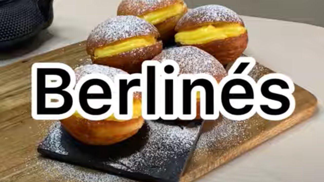 Receta de Berlines fritos