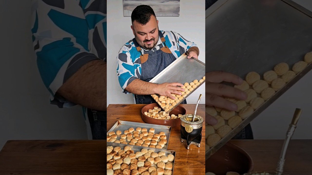 Receta de Bizcochitos de grasa hojaldrados