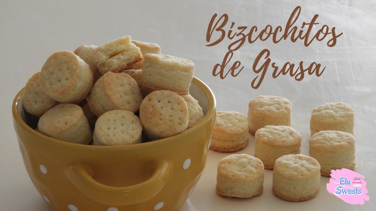 Receta de Bizcochitos de grasa