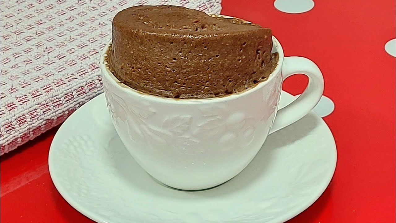 Receta de Bizcocho al microondas de ColaCao