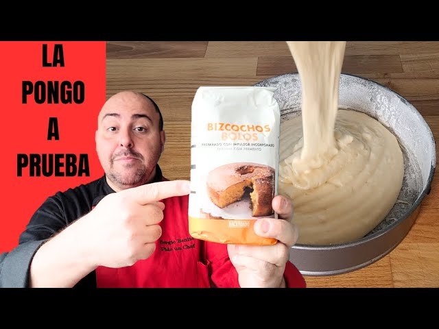 Receta de Bizcocho con harina de fuerza