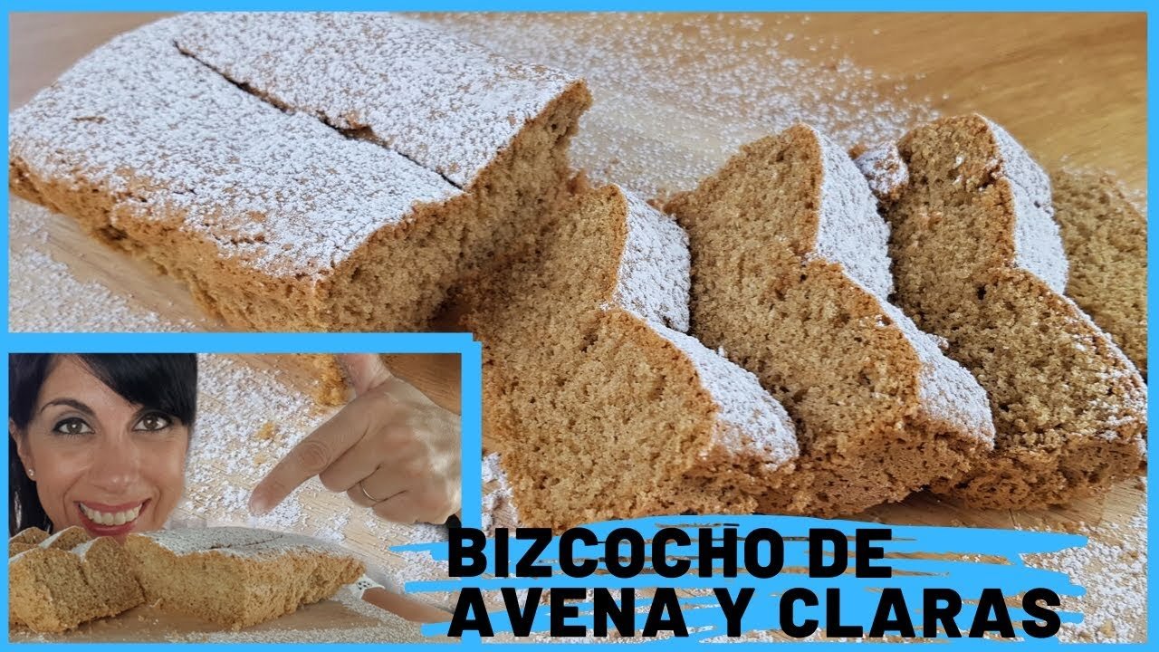 Receta de Bizcocho de avena y claras