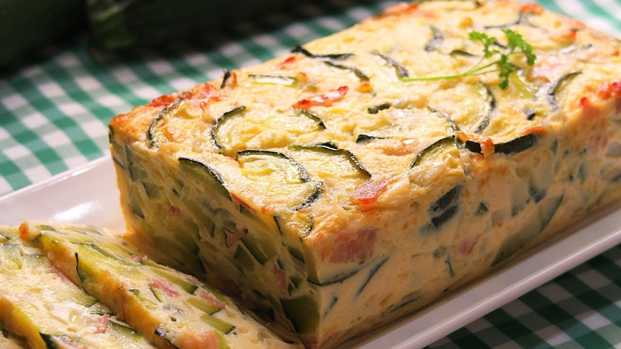 Receta de Bizcocho de calabacín