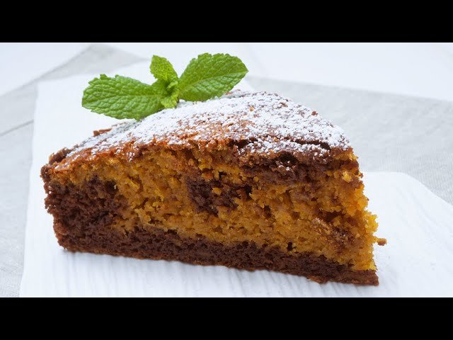 Receta de Bizcocho de calabaza y chocolate