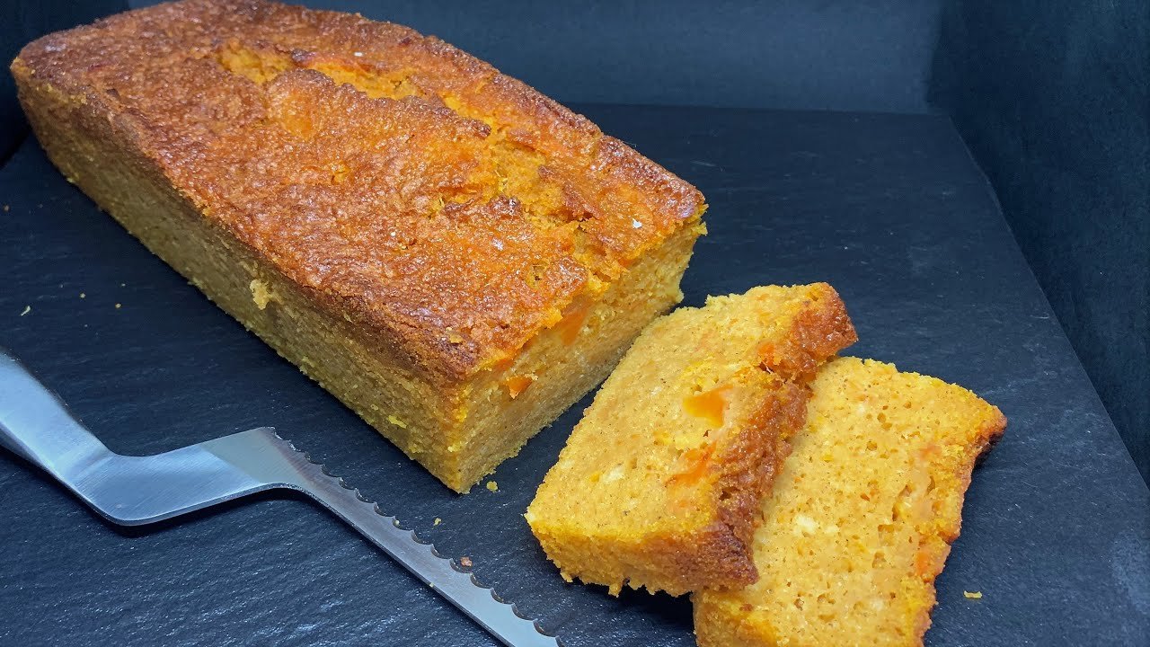 Receta de Bizcocho de calabaza y naranja vegano