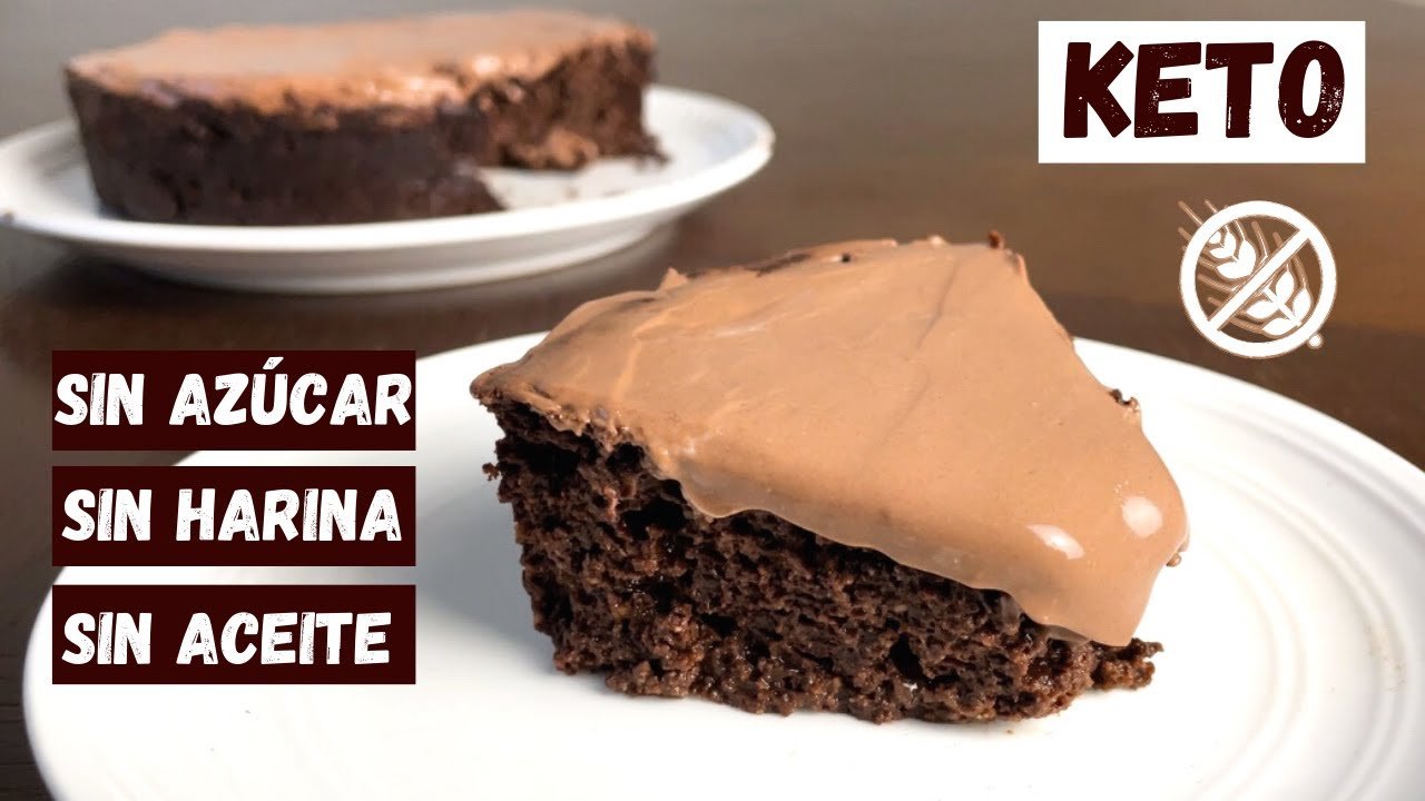 Receta de Bizcocho de chocolate keto