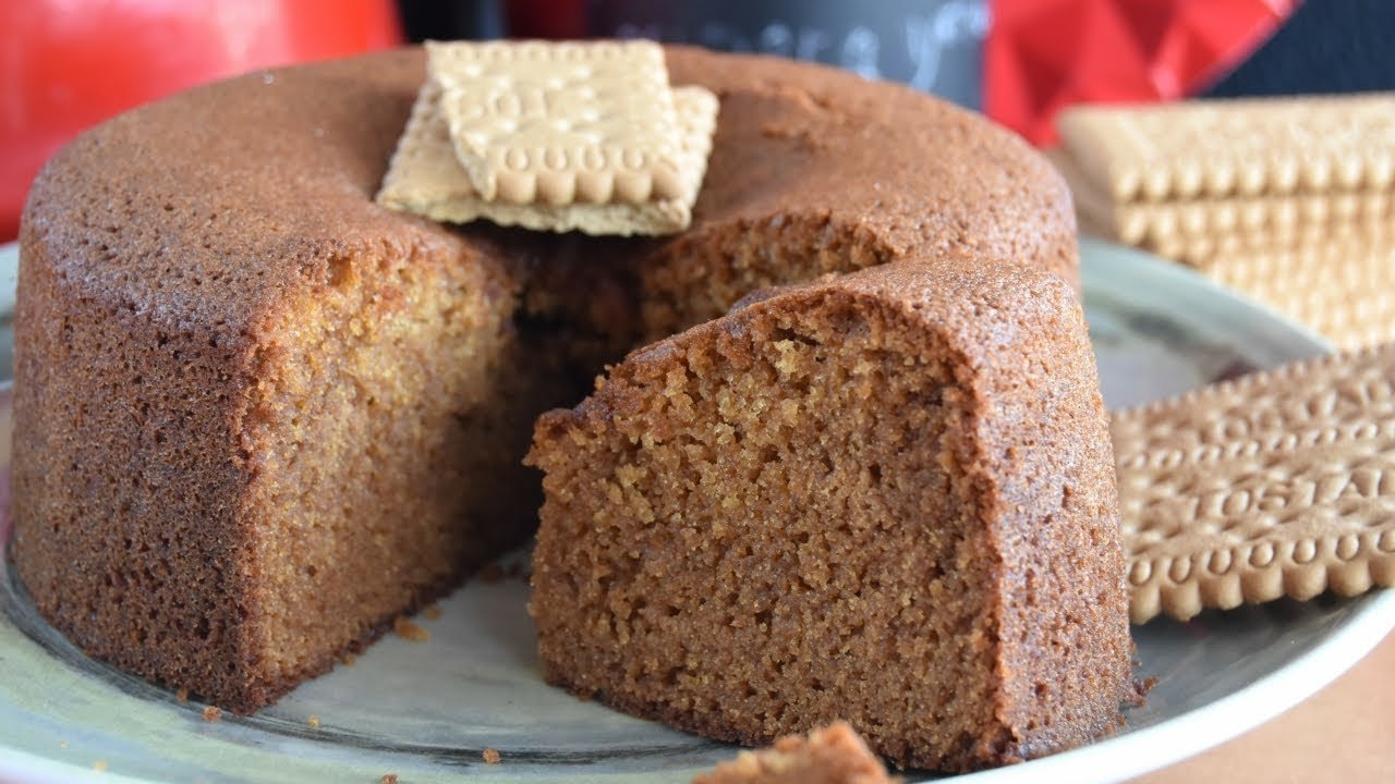 Receta de Bizcocho de galleta