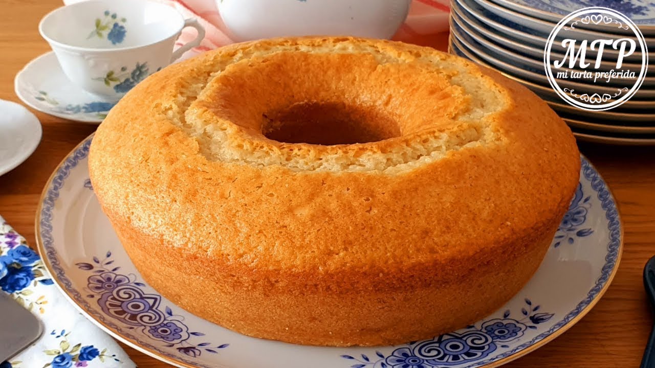 Receta de Bizcocho de la abuela sin huevo