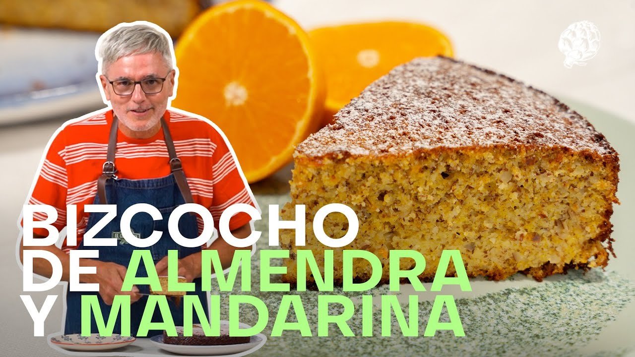Receta de Bizcocho de mandarina y almendras