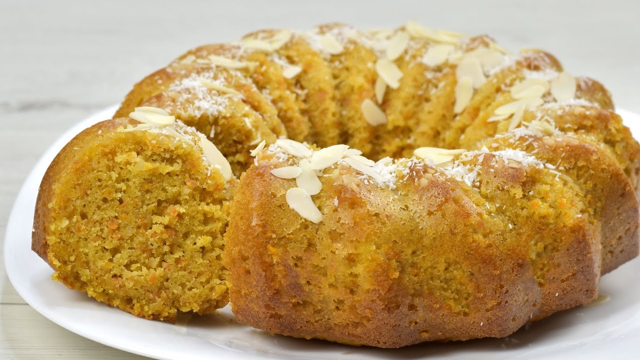 Receta de Bizcocho de zanahoria y almendra