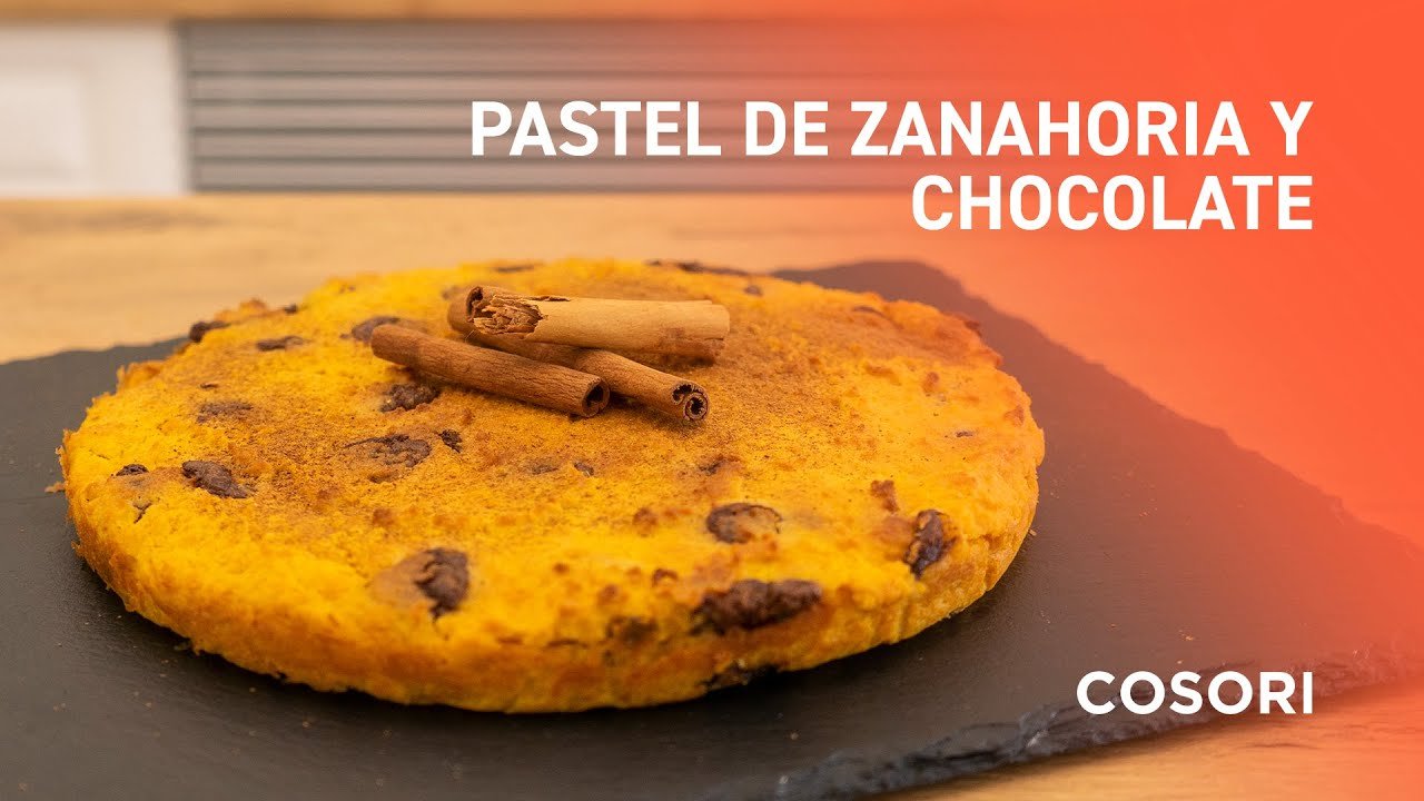 Receta de Bizcocho de zanahoria y chocolate