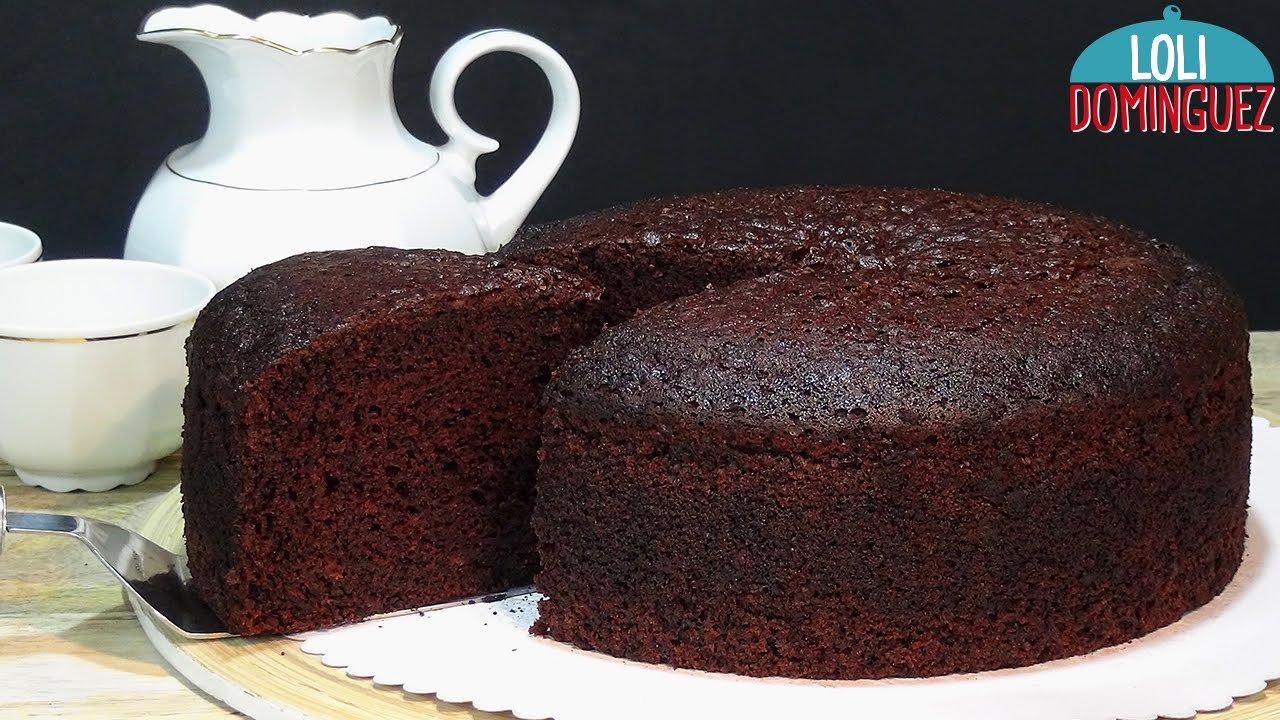 Receta de Bizcocho húmedo de chocolate