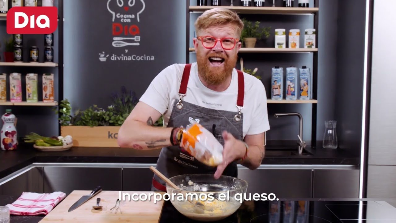 Receta de Bizcocho salado de queso