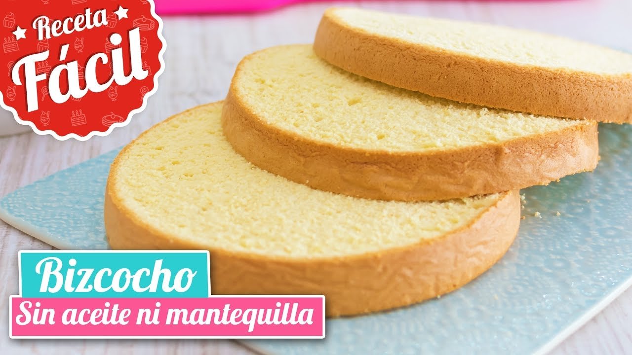 Receta de Bizcocho sin aceite de girasol