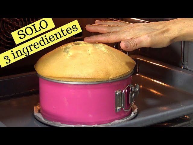 Receta de Bizcocho&nbsp;esponjoso