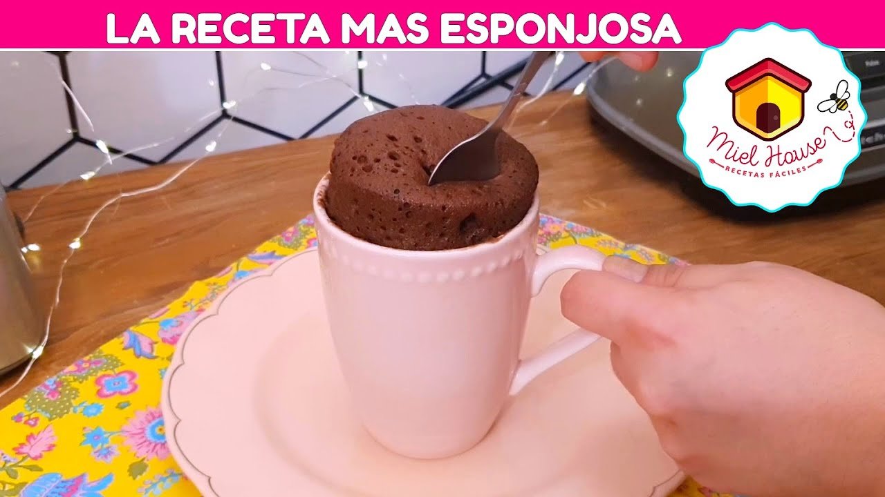 Receta de Bizcochuelo en taza
