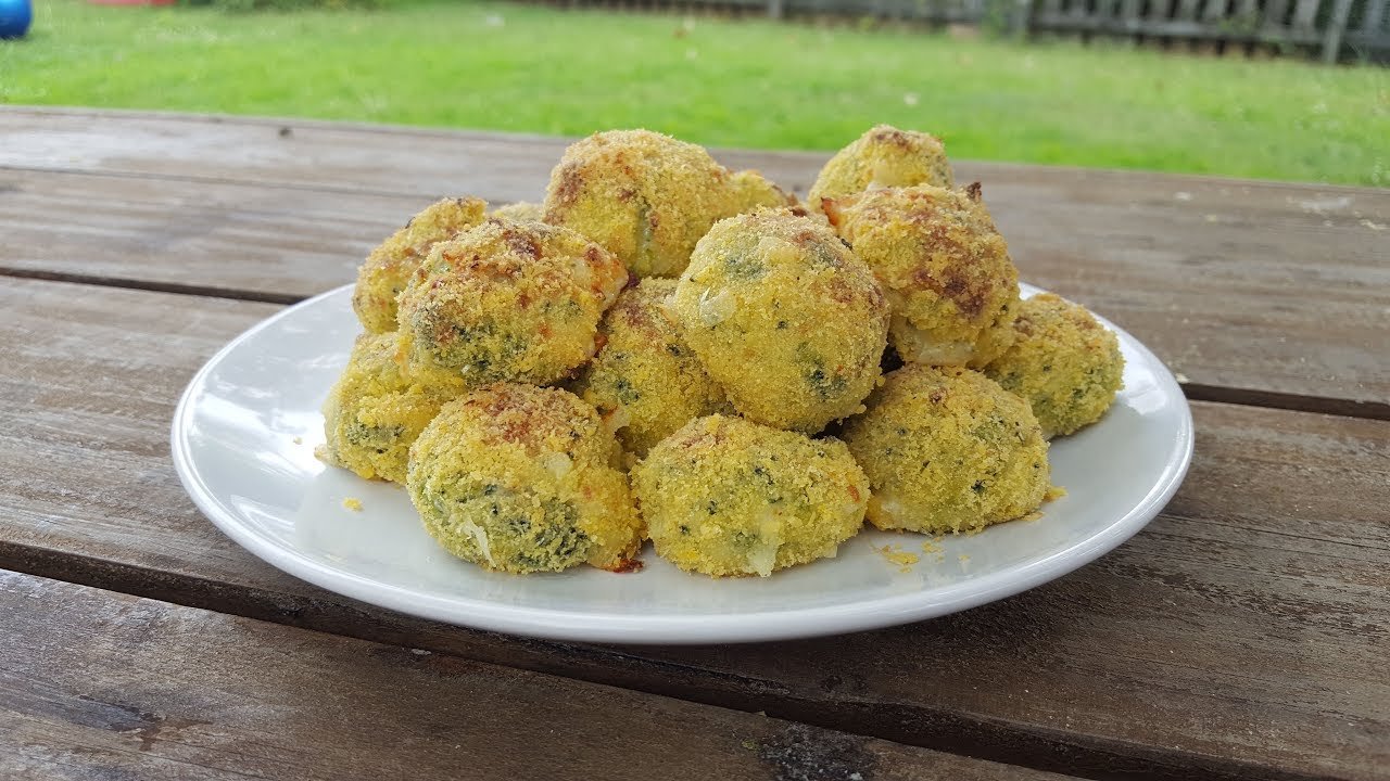 Receta de Bolitas de brócoli y queso