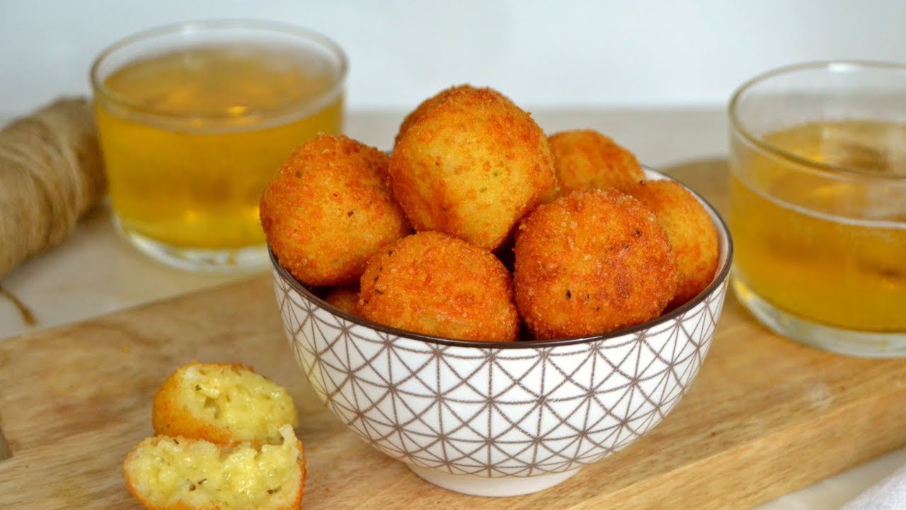 Receta de Bolitas de queso fritas