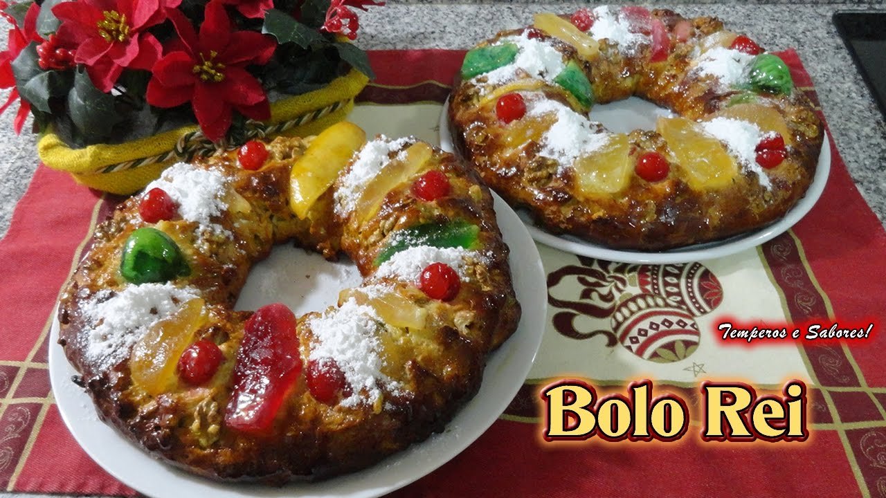 Receta de Bolo Rei de Portugal