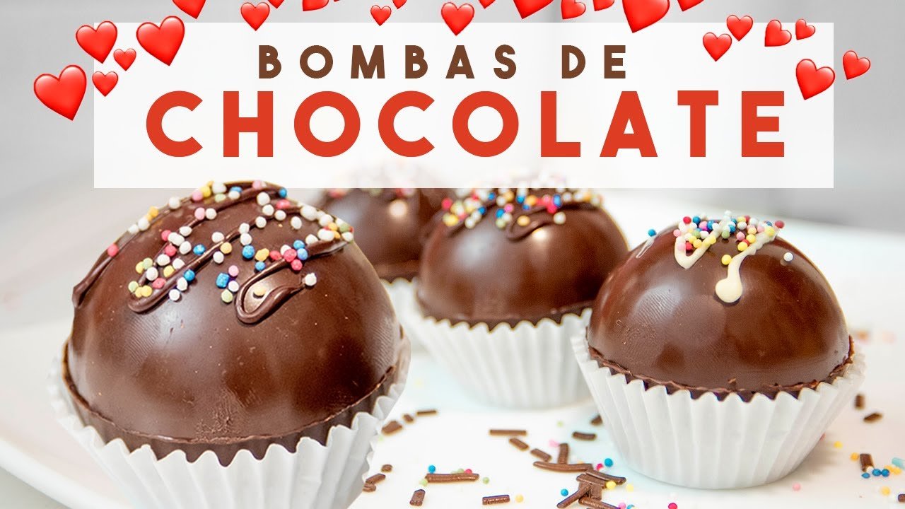 Receta de Bombas de chocolate