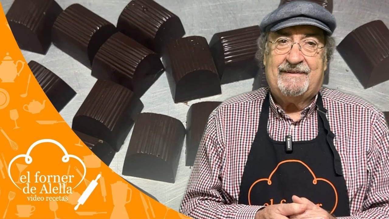 Receta de Bombones de naranja y chocolate