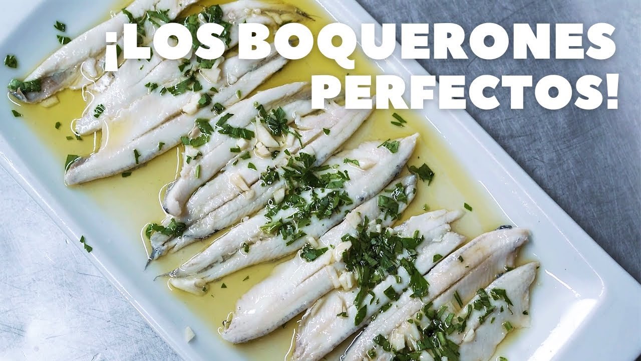 Receta de Boquerones frescos en vinagre