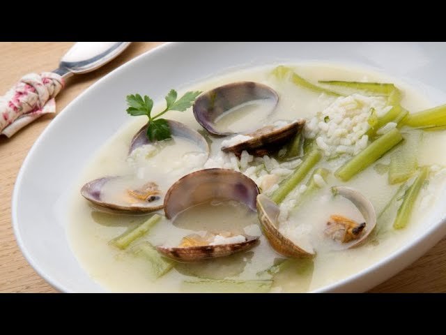 Receta de Borraja con almejas