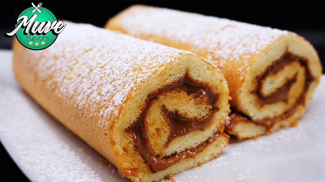 Receta de Brazo de reina con dulce de leche