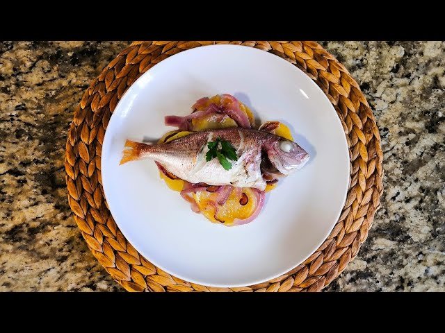 Receta de Breca al horno