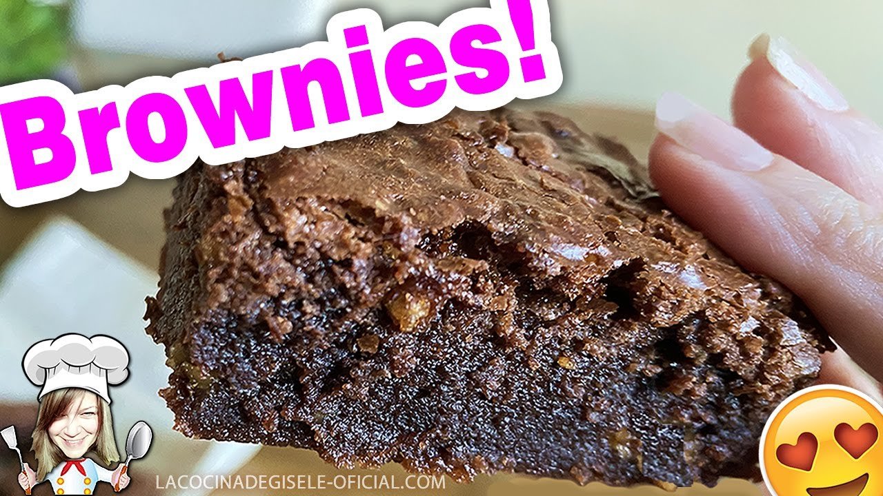 Receta de Brownie casero