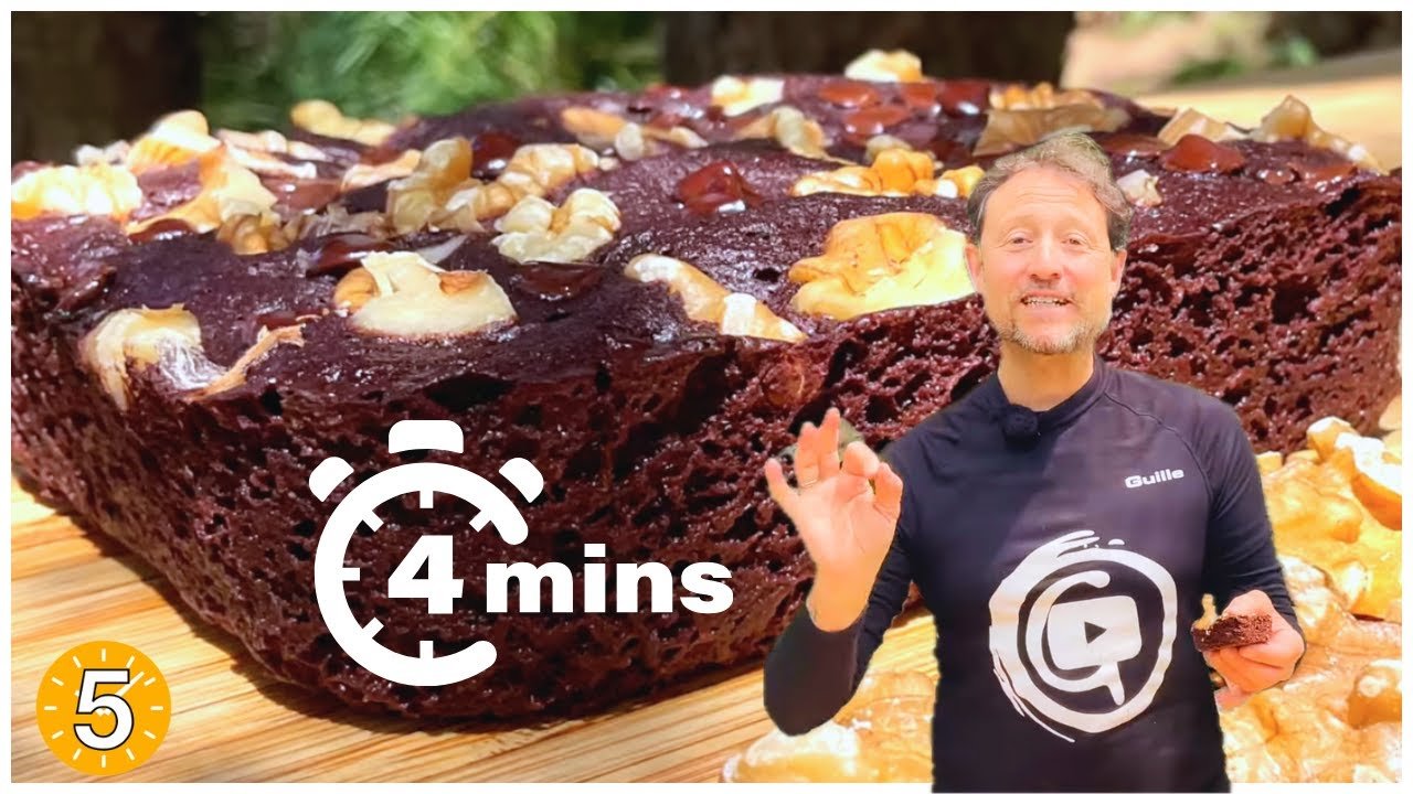 Receta de Brownie sin harina