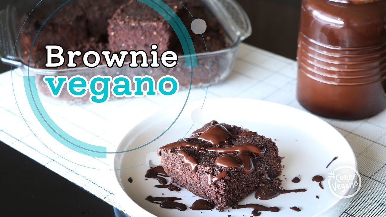 Receta de Brownie vegano