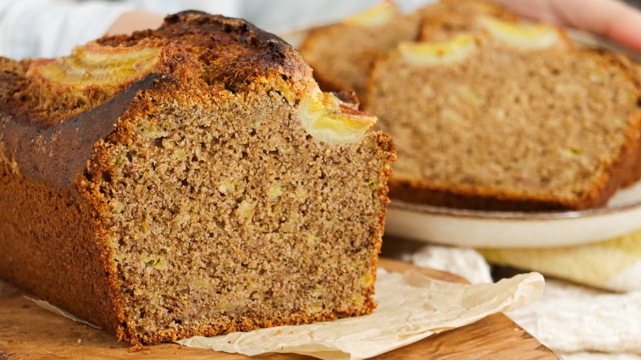 Receta de Budín de banana con harina integral