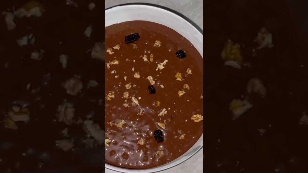 Receta de Budín de chocolate y nueces