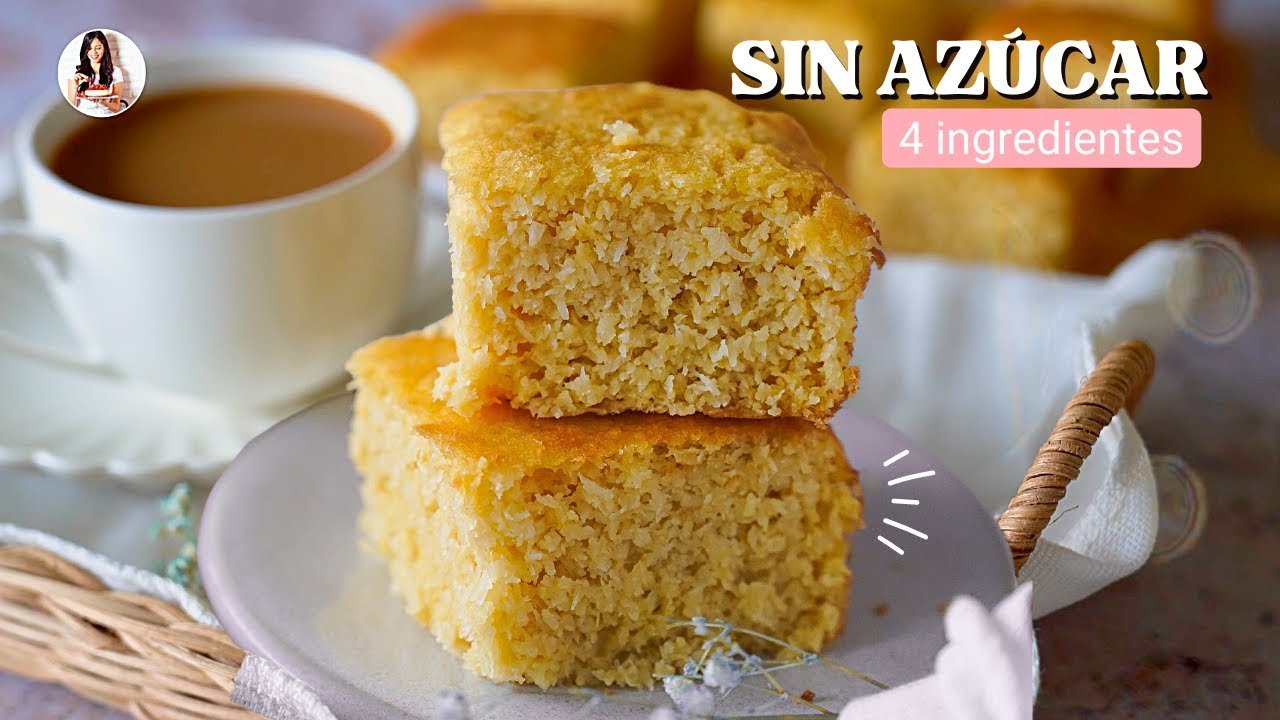 Receta de Budín de coco sin harina