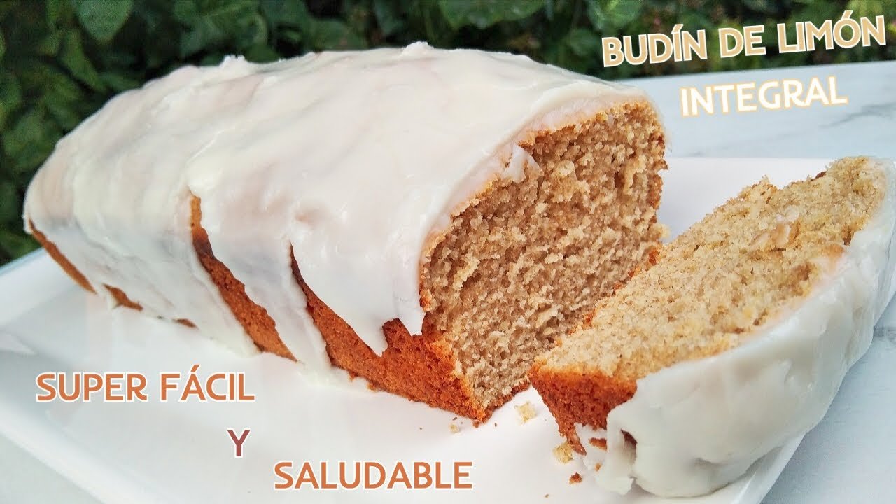 Receta de Budín de limón con harina integral